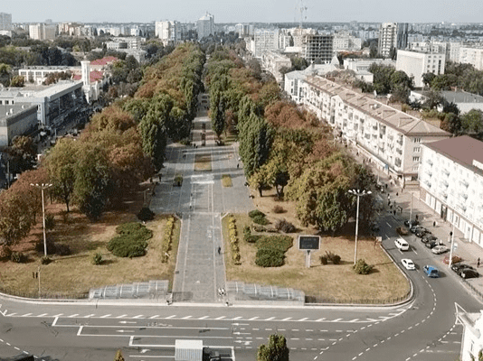 В центре Чернигова планируют построить паркинг и вырубить деревья на бульваре?