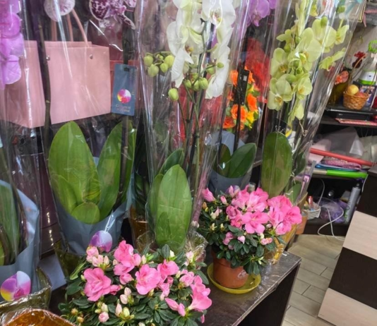 Квіткова крамниця у місті Корюківка